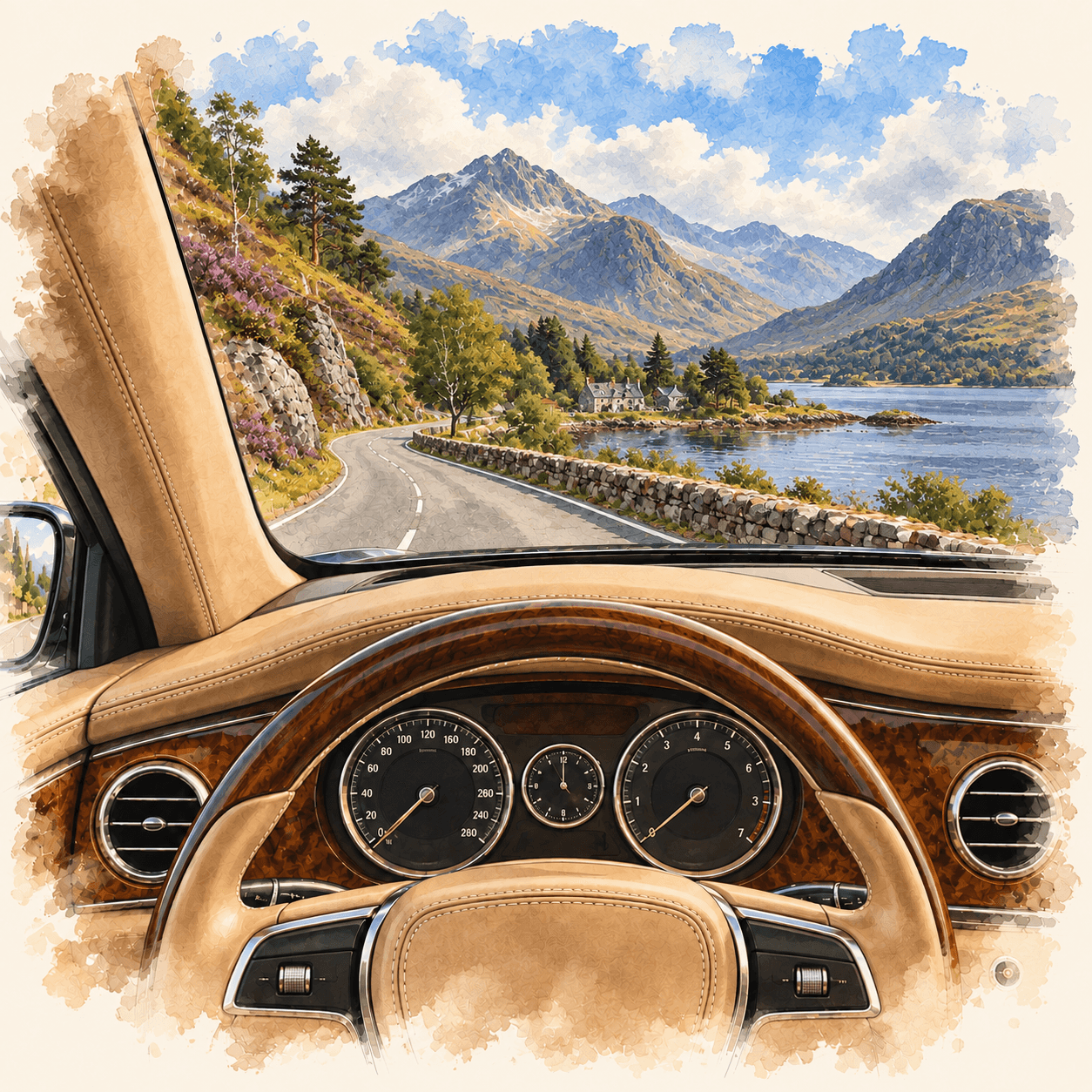 The drive